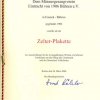 Zelterplakette